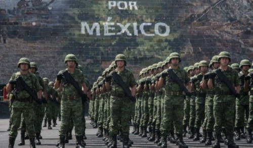 Filas del Ejército Mexicano
