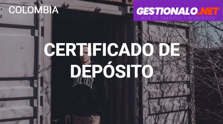 Certificado de Depósito