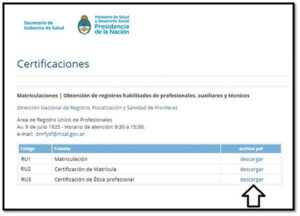 Certificado de ética Profesional