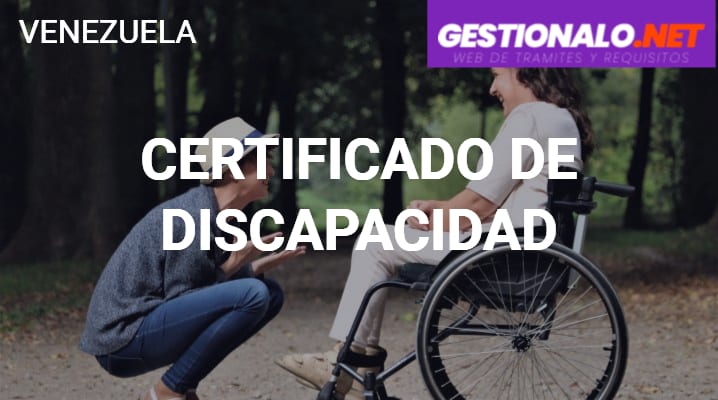 Certificado de Discapacidad