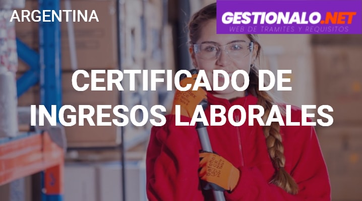 Certificado de Ingresos Laborales
