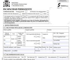  C mo Rellenar Formulario Incapacidad Permanente 2026