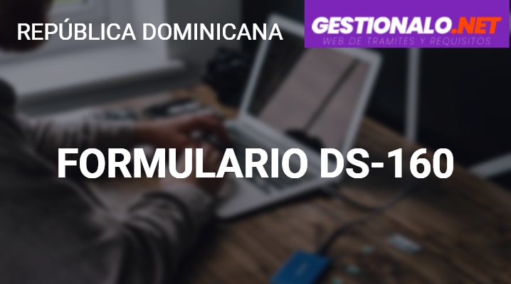 Formulario DS-160